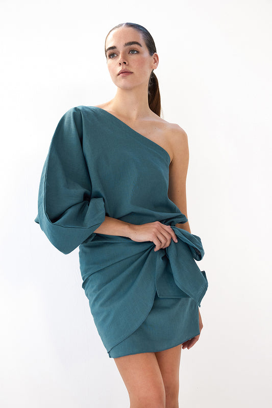 Olivia Blouse - Blue