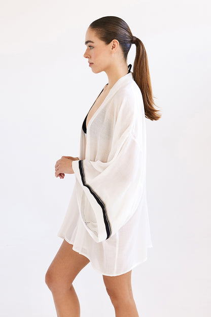 Talia Kimono - White