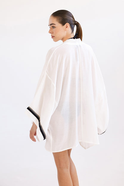 Talia Kimono - White
