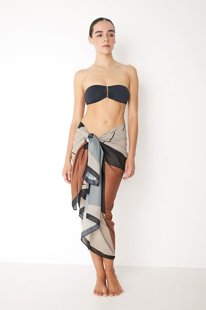 Triangle Pareo - Black