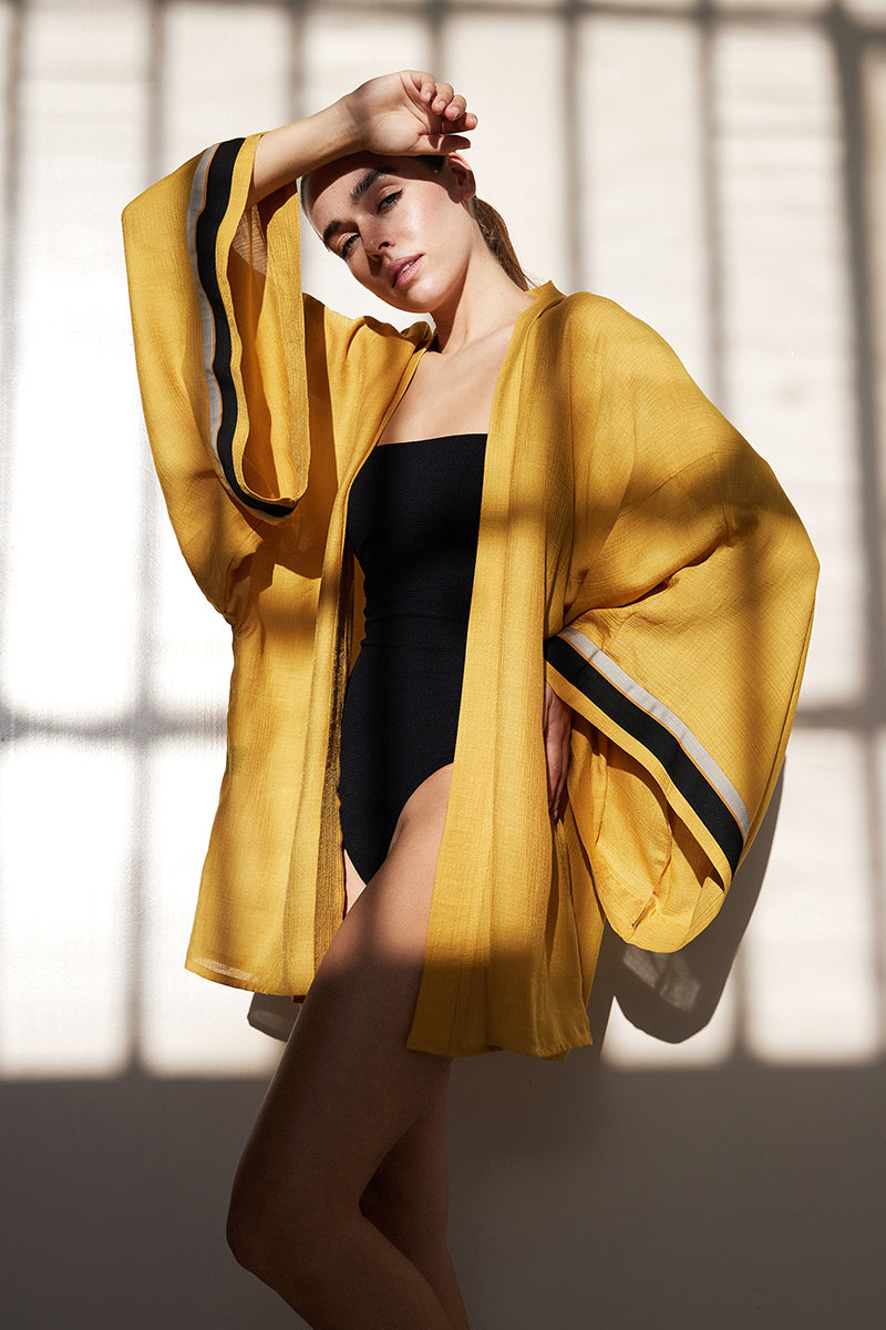 Talia Kimono - Yellow