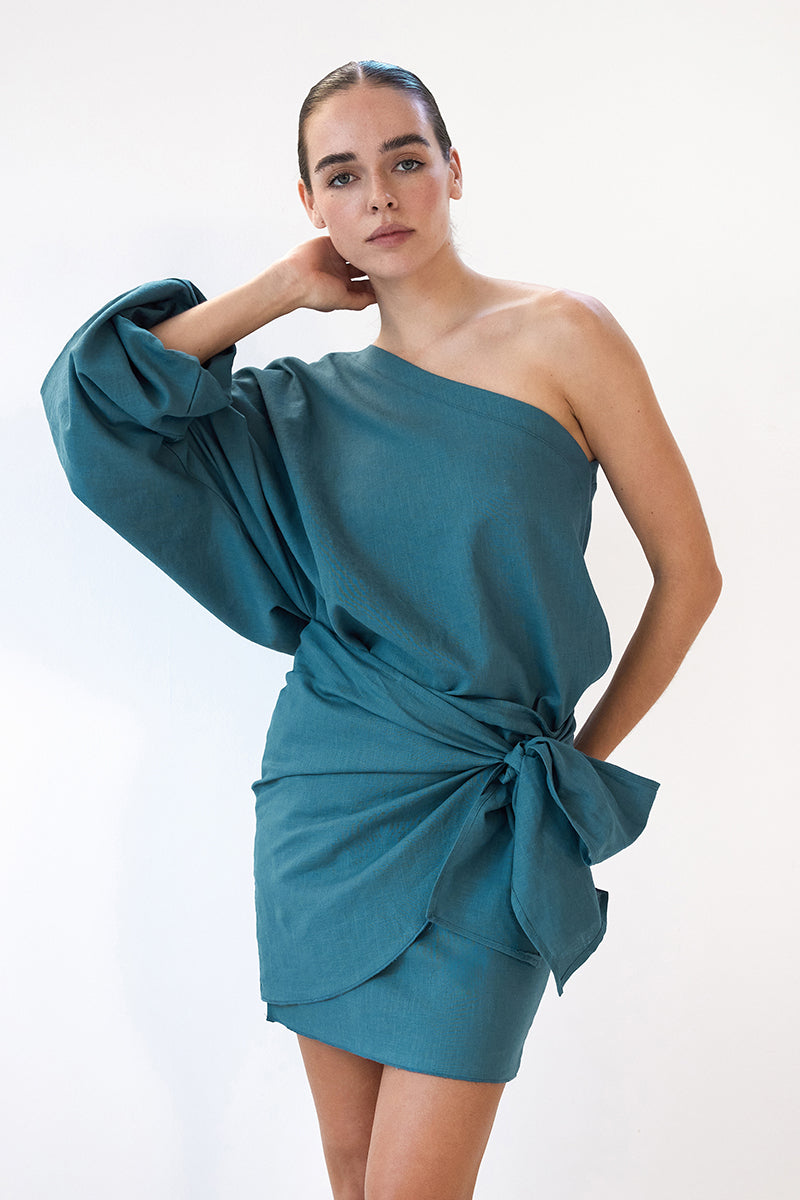 Olivia Blouse - Blue