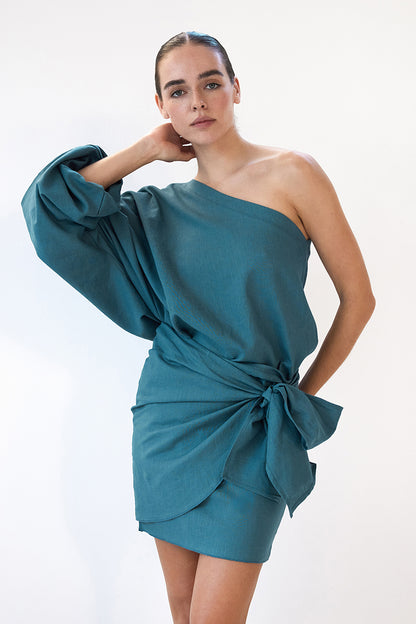 Olivia Blouse - Blue