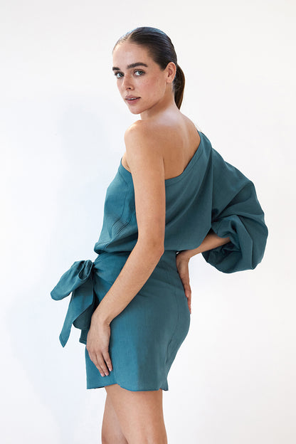 Olivia Blouse - Blue