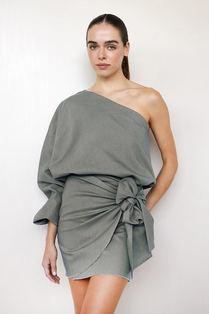Olivia Blouse - Grey